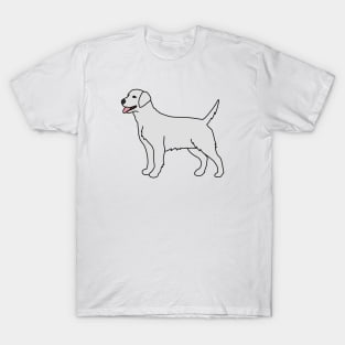 Silver Labrador T-Shirt